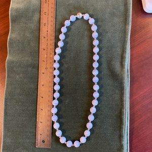 Lavender bead necklace